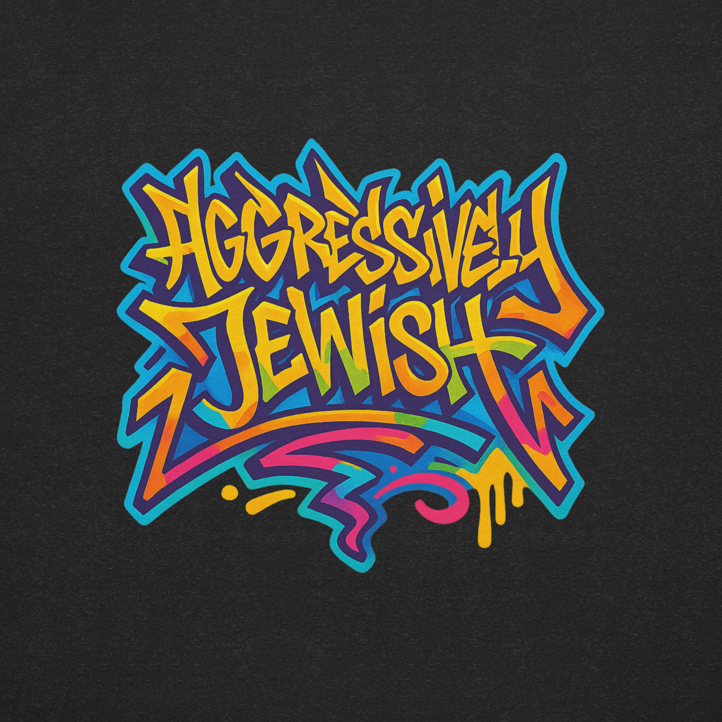 Release the Hostages! (Graffiti-Wildstyle) - Men's/Unisex t-shirt