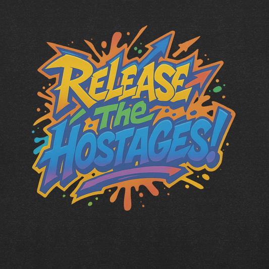 Release the Hostages! (Graffiti-Wildstyle) - Men's/Unisex t-shirt